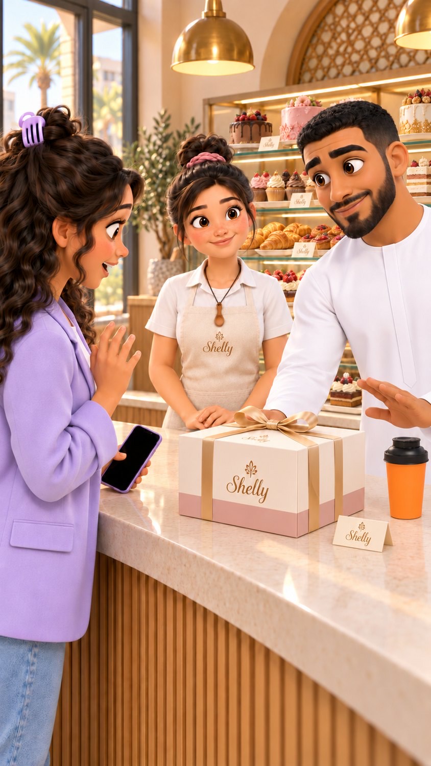 Yousef 说回家拆，不急