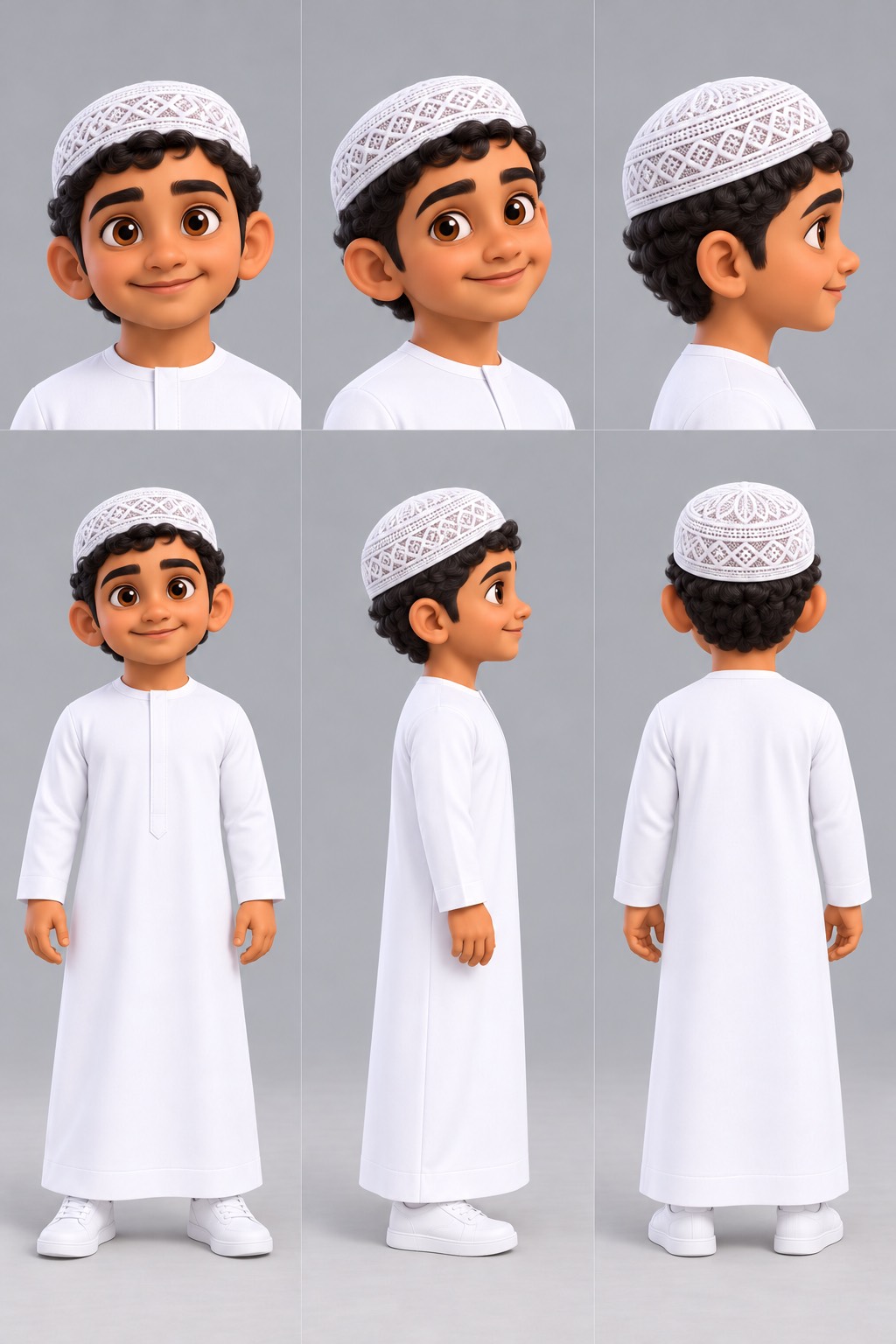 Yousef 儿子的角色六视图